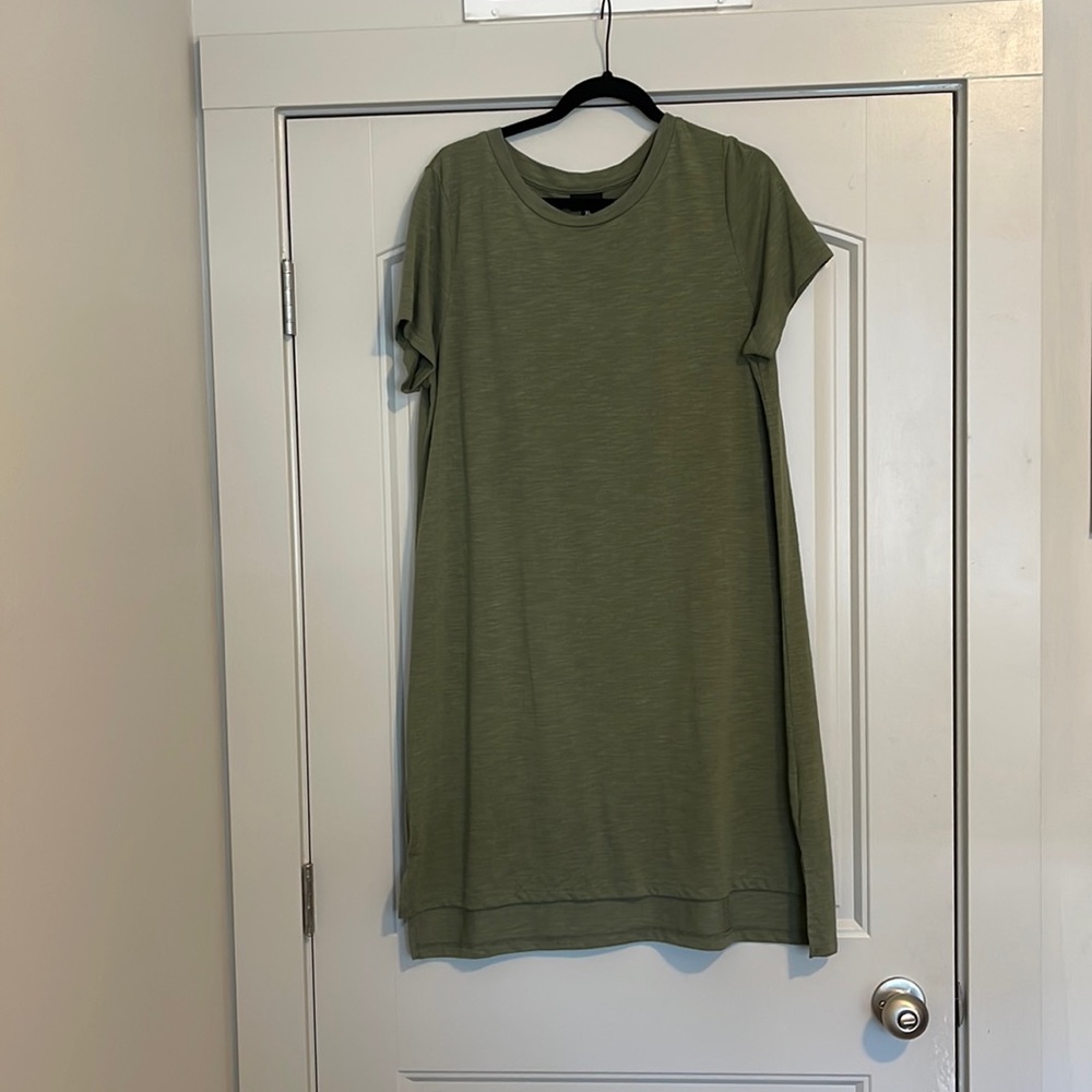 XL Mossimo Army green t shirt dress